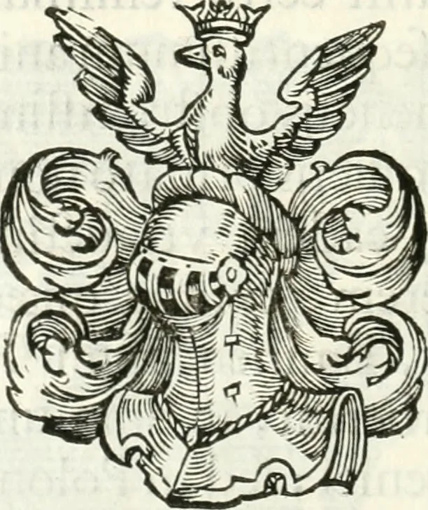 An illustration from Descriptio exequialis pompae in templo d. Stanislai inclytae nationis Polonae exhibitae in funere Ioannis tertii Poloniae regis, magni Lithuaniae ducis : sub auspiciis eminentiss. & reuerensiss. principis d.d. Caroli card. Barberini, Poloniae protectoris : et oratio in eodem templo, 1697, leaf 11