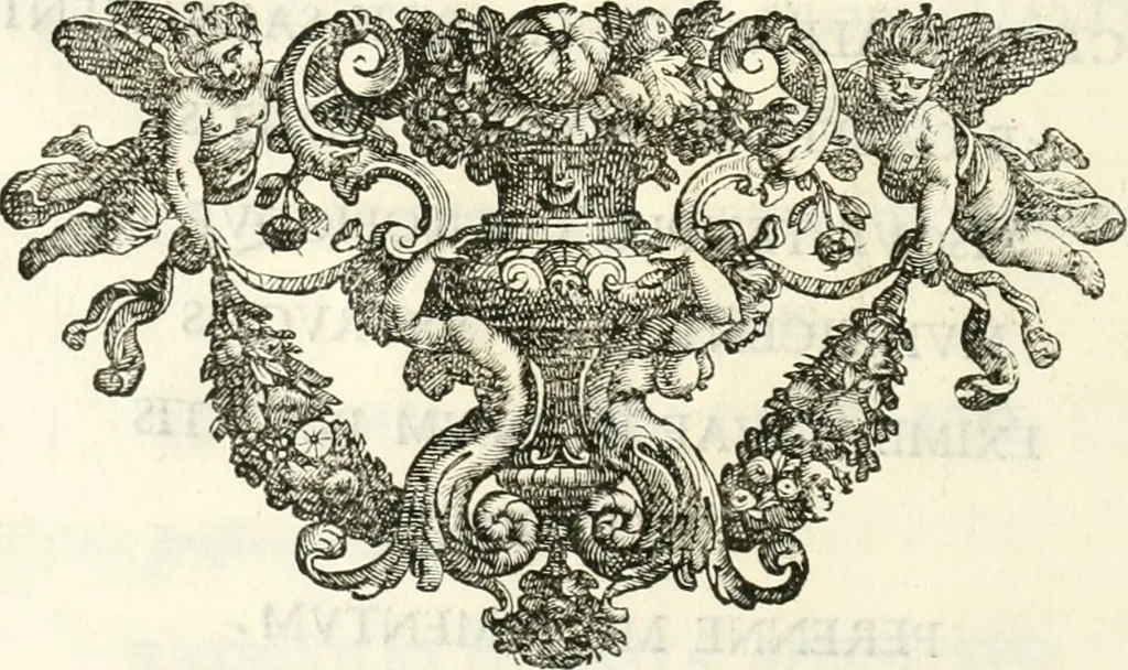 An illustration from Descriptio exequialis pompae in templo d. Stanislai inclytae nationis Polonae exhibitae in funere Ioannis tertii Poloniae regis, magni Lithuaniae ducis : sub auspiciis eminentiss. & reuerensiss. principis d.d. Caroli card. Barberini, Poloniae protectoris : et oratio in eodem templo, 1697, leaf 9