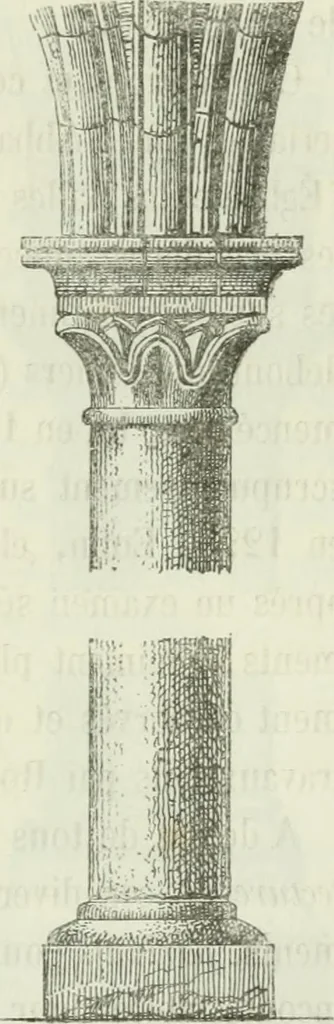 An illustration from Description de l'abbaye du Mont Saint-Michel et de ses abords : précédée d'une notice historique, 1877, leaf 174