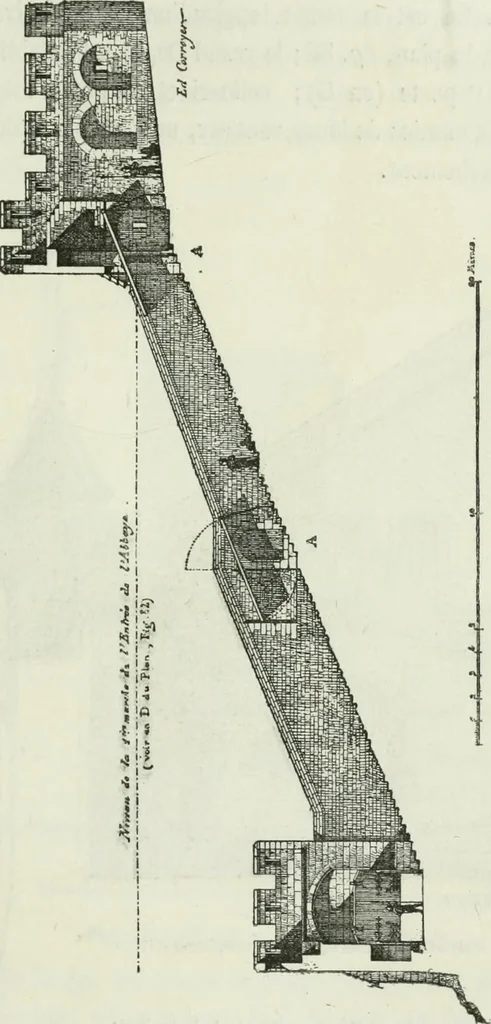 An illustration from Description de l'abbaye du Mont Saint-Michel et de ses abords : précédée d'une notice historique, 1877, leaf 260