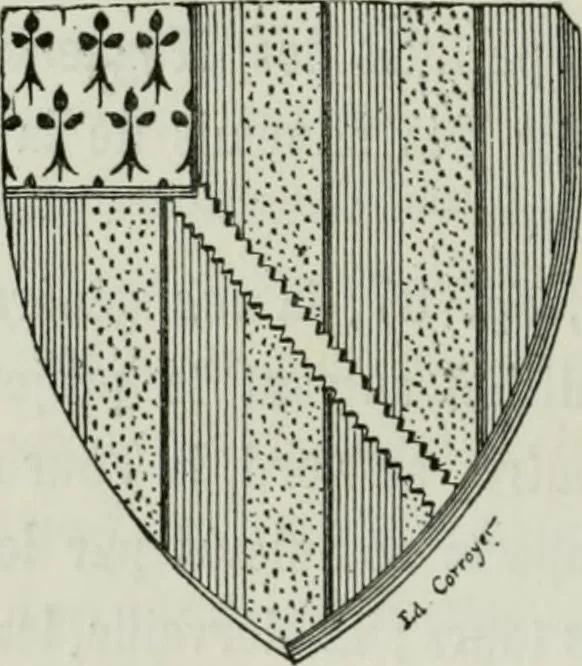 An illustration from Description de l'abbaye du Mont Saint-Michel et de ses abords : précédée d'une notice historique, 1877, leaf 265