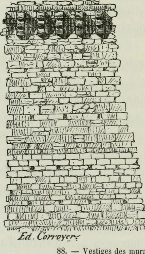 An illustration from Description de l'abbaye du Mont Saint-Michel et de ses abords : précédée d'une notice historique, 1877, leaf 277