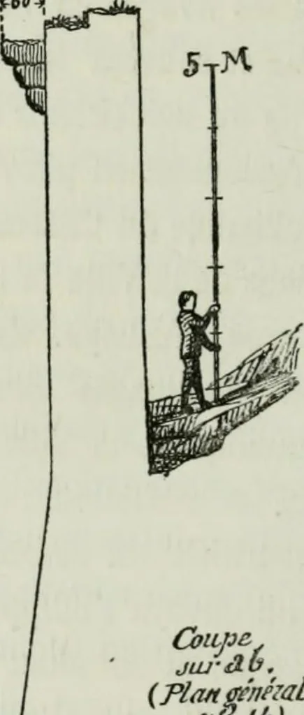 An illustration from Description de l'abbaye du Mont Saint-Michel et de ses abords : précédée d'une notice historique, 1877, leaf 277