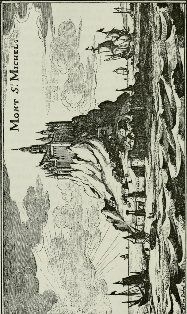 An illustration from Description de l'abbaye du Mont Saint-Michel et de ses abords : précédée d'une notice historique, 1877, leaf 337