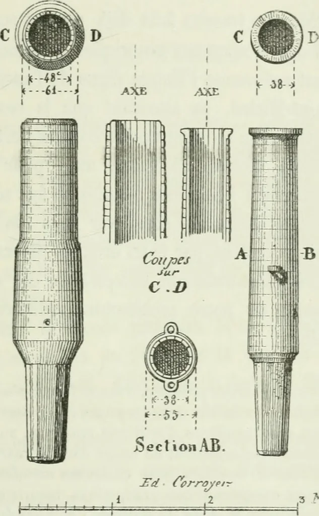 An illustration from Description de l'abbaye du Mont Saint-Michel et de ses abords : précédée d'une notice historique, 1877, leaf 364