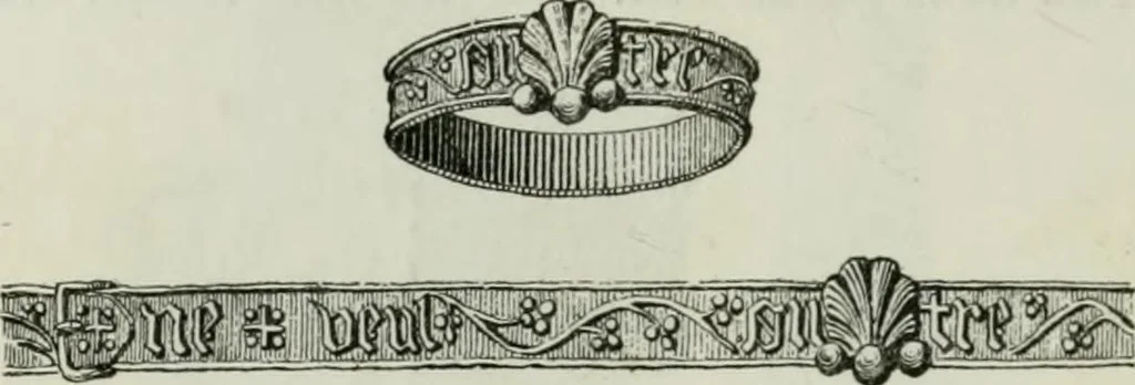 An illustration from Description de l'abbaye du Mont Saint-Michel et de ses abords : précédée d'une notice historique, 1877, leaf 385
