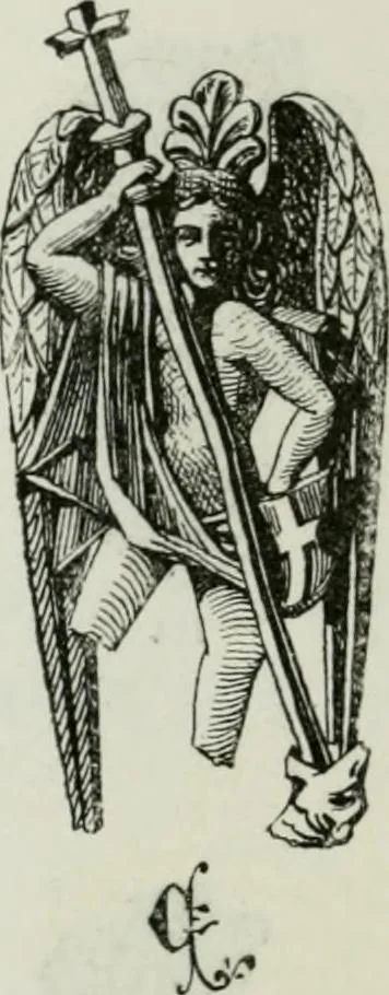 An illustration from Description de l'abbaye du Mont Saint-Michel et de ses abords : précédée d'une notice historique, 1877, leaf 387