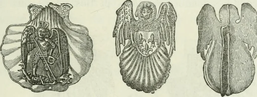 An illustration from Description de l'abbaye du Mont Saint-Michel et de ses abords : précédée d'une notice historique, 1877, leaf 392