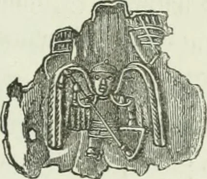 An illustration from Description de l'abbaye du Mont Saint-Michel et de ses abords : précédée d'une notice historique, 1877, leaf 392