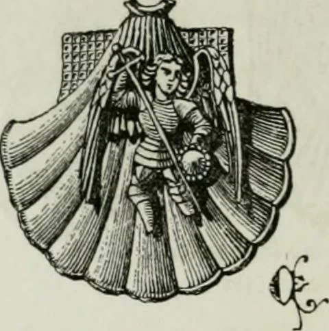 An illustration from Description de l'abbaye du Mont Saint-Michel et de ses abords : précédée d'une notice historique, 1877, leaf 393