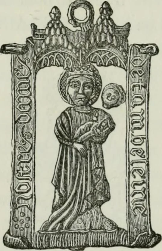 An illustration from Description de l'abbaye du Mont Saint-Michel et de ses abords : précédée d'une notice historique, 1877, leaf 409