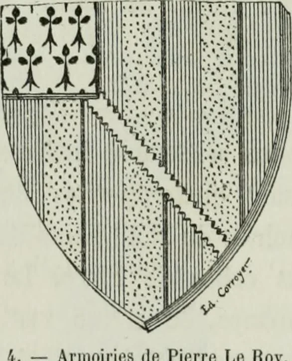 An illustration from Description de l'abbaye du Mont Saint-Michel et de ses abords : précédée d'une notice historique, 1877, leaf 73