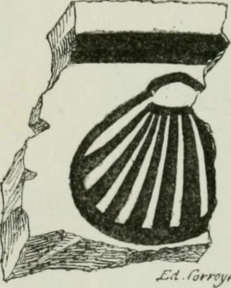 An illustration from Description de l'abbaye du Mont Saint-Michel et de ses abords : précédée d'une notice historique, 1877, leaf 77