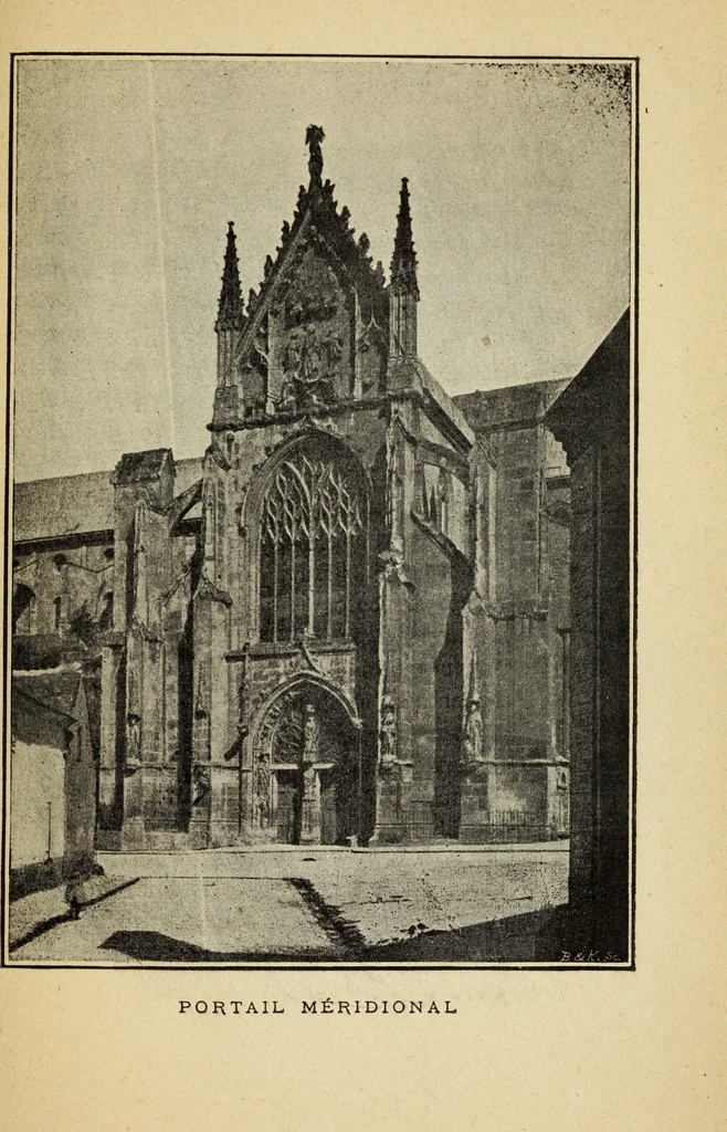 An illustration from Description de la basilique Saint-Remi de Reims à l'usage des visiteurs, 1896, leaf 15