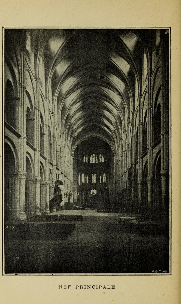 An illustration from Description de la basilique Saint-Remi de Reims à l'usage des visiteurs, 1896, leaf 26