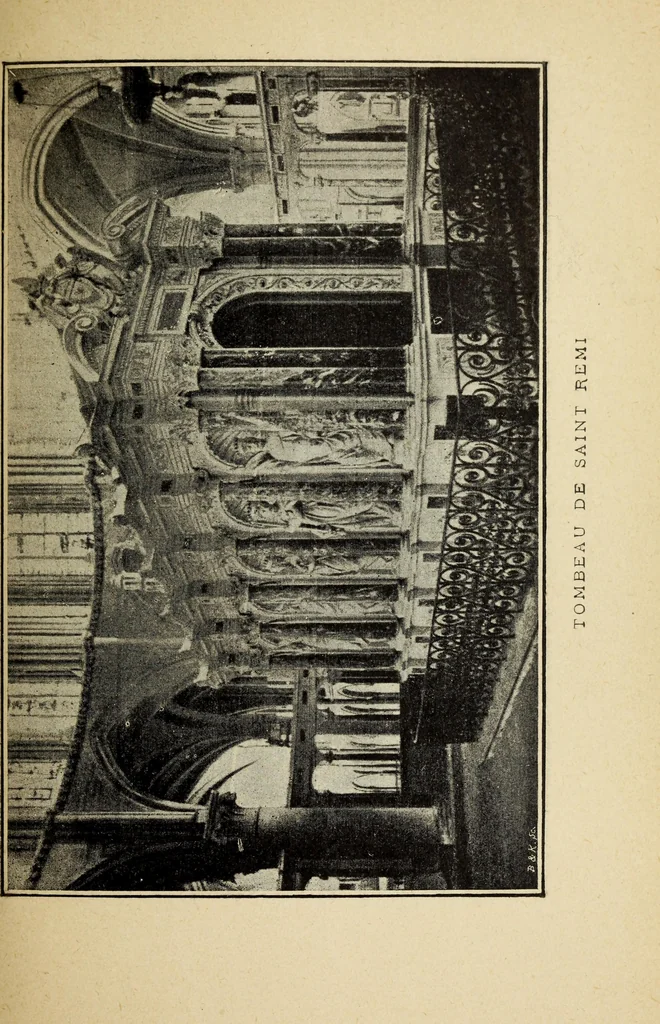 An illustration from Description de la basilique Saint-Remi de Reims à l'usage des visiteurs, 1896, leaf 37