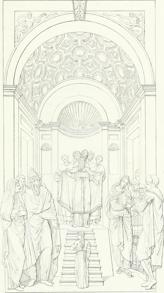 An illustration from Description de la cathédrale de Milan : accompagnée d'observations historiques et critiques sur sa construction et sur les monumens d'art dont elle est enrichie, 1823, leaf 257