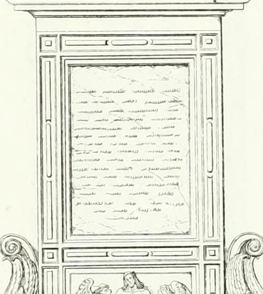 An illustration from Description de la cathédrale de Milan : accompagnée d'observations historiques et critiques sur sa construction et sur les monumens d'art dont elle est enrichie, 1823, leaf 259