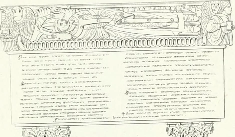 An illustration from Description de la cathédrale de Milan : accompagnée d'observations historiques et critiques sur sa construction et sur les monumens d'art dont elle est enrichie, 1823, leaf 273