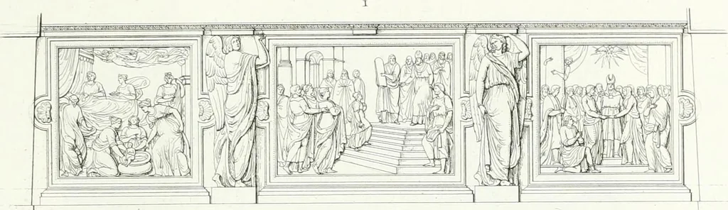 An illustration from Description de la cathédrale de Milan : accompagnée d'observations historiques et critiques sur sa construction et sur les monumens d'art dont elle est enrichie, 1823, leaf 321