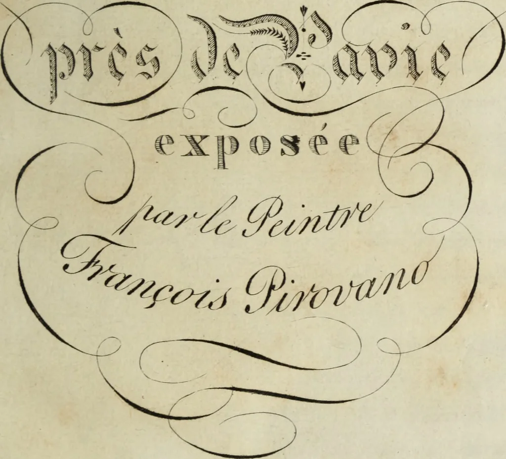An illustration from Description de la célébre chartreuse près de Pavie, 1823, leaf 6