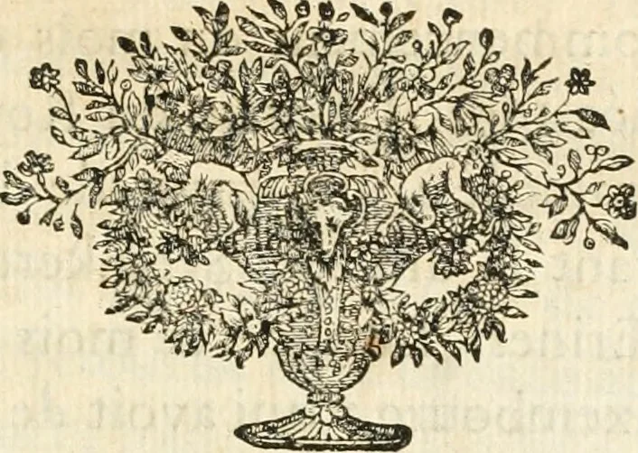 An illustration from Description de la pompe funebre faite dans l'eglise de Saint André des Arcs : a la memoire de tres haut, tres puissant, tres excellent prince François-Louis de Bourbon, Prince de Conty, Prince du Sang, Pair de France; avec des memoires historiques sur toute la vie de ce Prince : pour servir d'explication aux devises & aux peintures employées dans les ornements de la pomp representée icy en deux grandes planches en taille douce, 1709, leaf 34