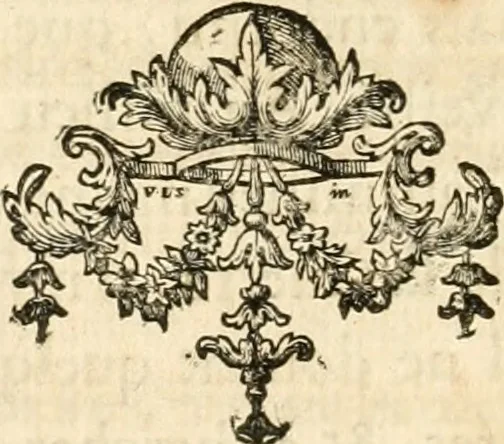 An illustration from Description de la pompe funebre faite dans l'eglise de Saint André des Arcs : a la memoire de tres haut, tres puissant, tres excellent prince François-Louis de Bourbon, Prince de Conty, Prince du Sang, Pair de France; avec des memoires historiques sur toute la vie de ce Prince : pour servir d'explication aux devises & aux peintures employées dans les ornements de la pomp representée icy en deux grandes planches en taille douce, 1709, leaf 49