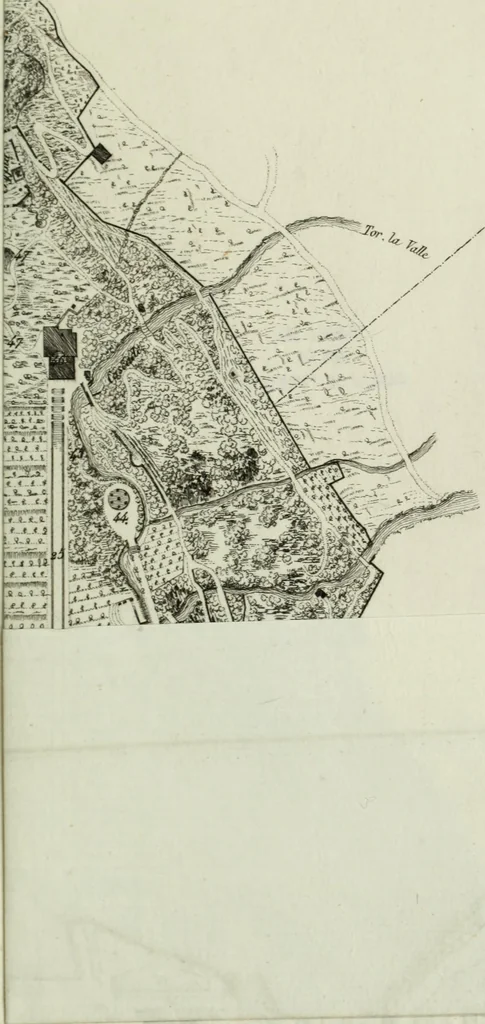 An illustration from Description de la Villa d'Este sur le lac de Côme. Ornée de gravures, 1825, leaf 42