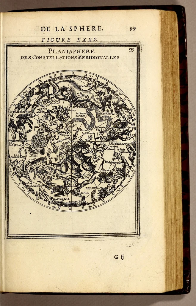 An illustration from Description de l'univers, : contenant les differents systêmes du monde, les cartes generales & particulieres de la geographie ancienne & moderne : les plans & les profils des principales villes & des autres lieux plus considerables de la terre ; avec les portraits des souverains qui y commandent, leurs blasons, titres & livrées : et les mœurs, religions, gouvernemens & divers habillemens de chaque nation. Dediee au roy., 1683, leaf 129