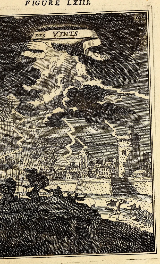 An illustration from Description de l'univers, : contenant les differents systêmes du monde, les cartes generales & particulieres de la geographie ancienne & moderne : les plans & les profils des principales villes & des autres lieux plus considerables de la terre ; avec les portraits des souverains qui y commandent, leurs blasons, titres & livrées : et les mœurs, religions, gouvernemens & divers habillemens de chaque nation. Dediee au roy., 1683, leaf 211
