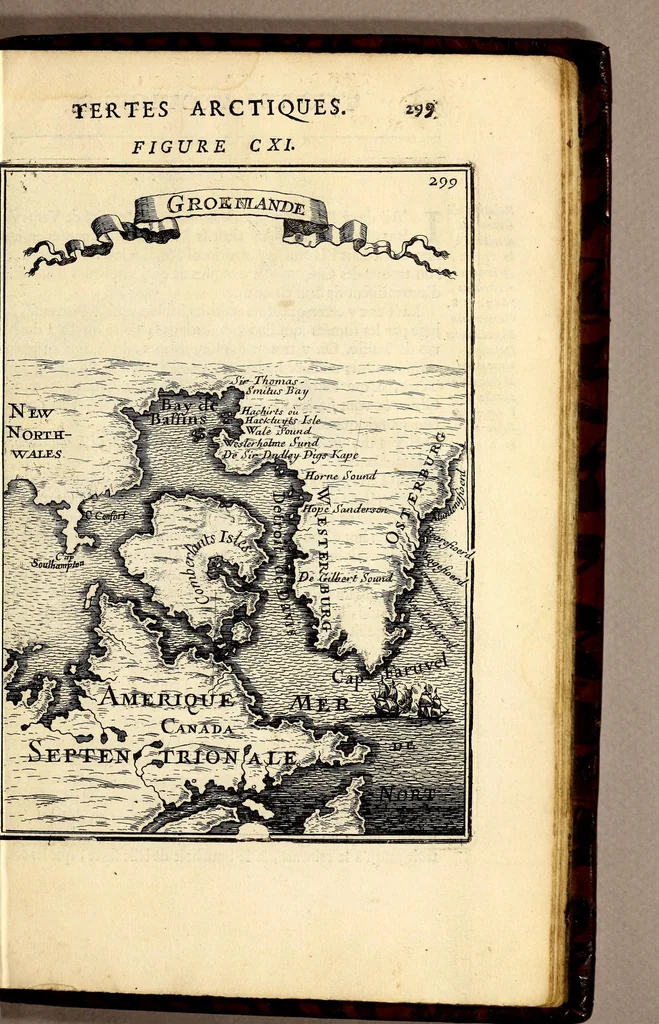 An illustration from Description de l'univers, : contenant les differents systêmes du monde, les cartes generales & particulieres de la geographie ancienne & moderne : les plans & les profils des principales villes & des autres lieux plus considerables de la terre ; avec les portraits des souverains qui y commandent, leurs blasons, titres & livrées : et les mœurs, religions, gouvernemens & divers habillemens de chaque nation. Dediee au roy., 1683, leaf 331