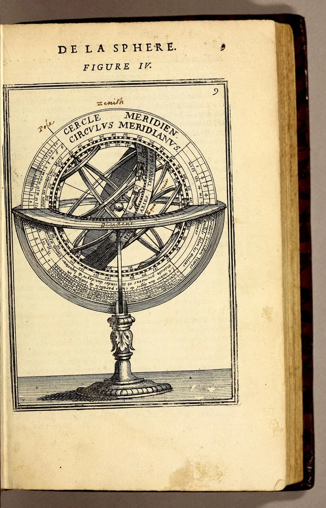 An illustration from Description de l'univers, : contenant les differents systêmes du monde, les cartes generales & particulieres de la geographie ancienne & moderne : les plans & les profils des principales villes & des autres lieux plus considerables de la terre ; avec les portraits des souverains qui y commandent, leurs blasons, titres & livrées : et les mœurs, religions, gouvernemens & divers habillemens de chaque nation. Dediee au roy., 1683, leaf 39