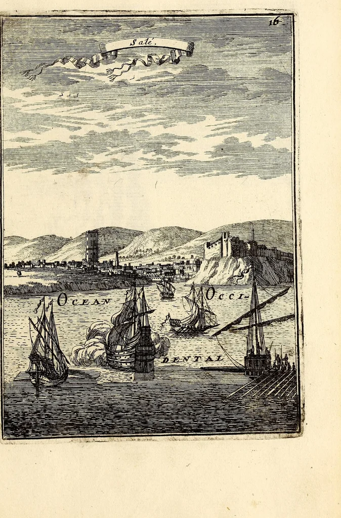 An illustration from Description de l'univers, : contenant les differents systêmes du monde, les cartes generales & particulieres de la geographie ancienne & moderne : les plans & les profils des principales villes & des autres lieux plus considerables de la terre ; avec les portraits des souverains qui y commandent, leurs blasons, titres & livrées : et les mœurs, religions, gouvernemens & divers habillemens de chaque nation. Dediee au roy., 1683, leaf 281