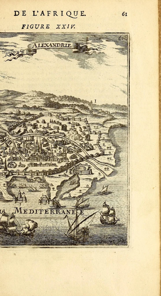 An illustration from Description de l'univers, : contenant les differents systêmes du monde, les cartes generales & particulieres de la geographie ancienne & moderne : les plans & les profils des principales villes & des autres lieux plus considerables de la terre ; avec les portraits des souverains qui y commandent, leurs blasons, titres & livrées : et les mœurs, religions, gouvernemens & divers habillemens de chaque nation. Dediee au roy., 1683, leaf 77