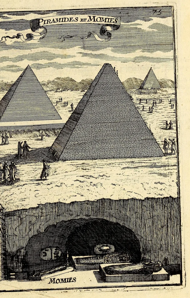 An illustration from Description de l'univers, : contenant les differents systêmes du monde, les cartes generales & particulieres de la geographie ancienne & moderne : les plans & les profils des principales villes & des autres lieux plus considerables de la terre ; avec les portraits des souverains qui y commandent, leurs blasons, titres & livrées : et les mœurs, religions, gouvernemens & divers habillemens de chaque nation. Dediee au roy., 1683, leaf 91