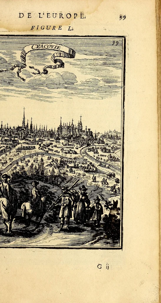 An illustration from Description de l'univers, : contenant les differents systêmes du monde, les cartes generales & particulieres de la geographie ancienne & moderne : les plans & les profils des principales villes & des autres lieux plus considerables de la terre ; avec les portraits des souverains qui y commandent, leurs blasons, titres & livrées : et les mœurs, religions, gouvernemens & divers habillemens de chaque nation. Dediee au roy., 1683, leaf 117