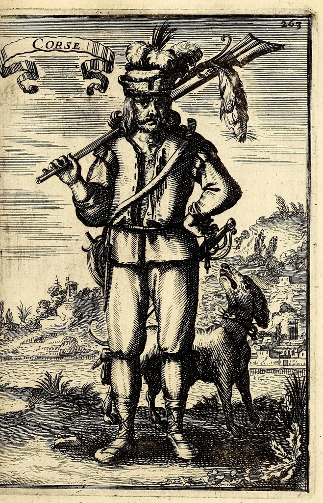 An illustration from Description de l'univers, : contenant les differents systêmes du monde, les cartes generales & particulieres de la geographie ancienne & moderne : les plans & les profils des principales villes & des autres lieux plus considerables de la terre ; avec les portraits des souverains qui y commandent, leurs blasons, titres & livrées : et les mœurs, religions, gouvernemens & divers habillemens de chaque nation. Dediee au roy., 1683, leaf 281