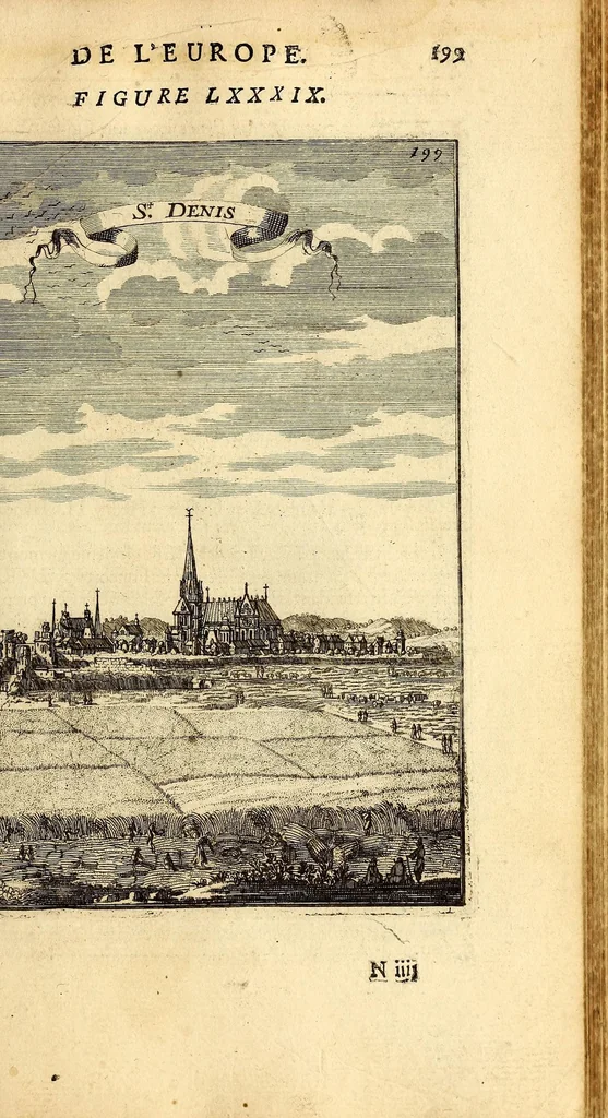 An illustration from Description de l'univers, : contenant les differents systêmes du monde, les cartes generales & particulieres de la geographie ancienne & moderne : les plans & les profils des principales villes & des autres lieux plus considerables de la terre ; avec les portraits des souverains qui y commandent, leurs blasons, titres & livrées : et les mœurs, religions, gouvernemens & divers habillemens de chaque nation. Dediee au roy., 1683, leaf 235