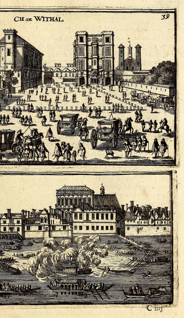 An illustration from Description de l'univers, : contenant les differents systêmes du monde, les cartes generales & particulieres de la geographie ancienne & moderne : les plans & les profils des principales villes & des autres lieux plus considerables de la terre ; avec les portraits des souverains qui y commandent, leurs blasons, titres & livrées : et les mœurs, religions, gouvernemens & divers habillemens de chaque nation. Dediee au roy., 1683, leaf 59