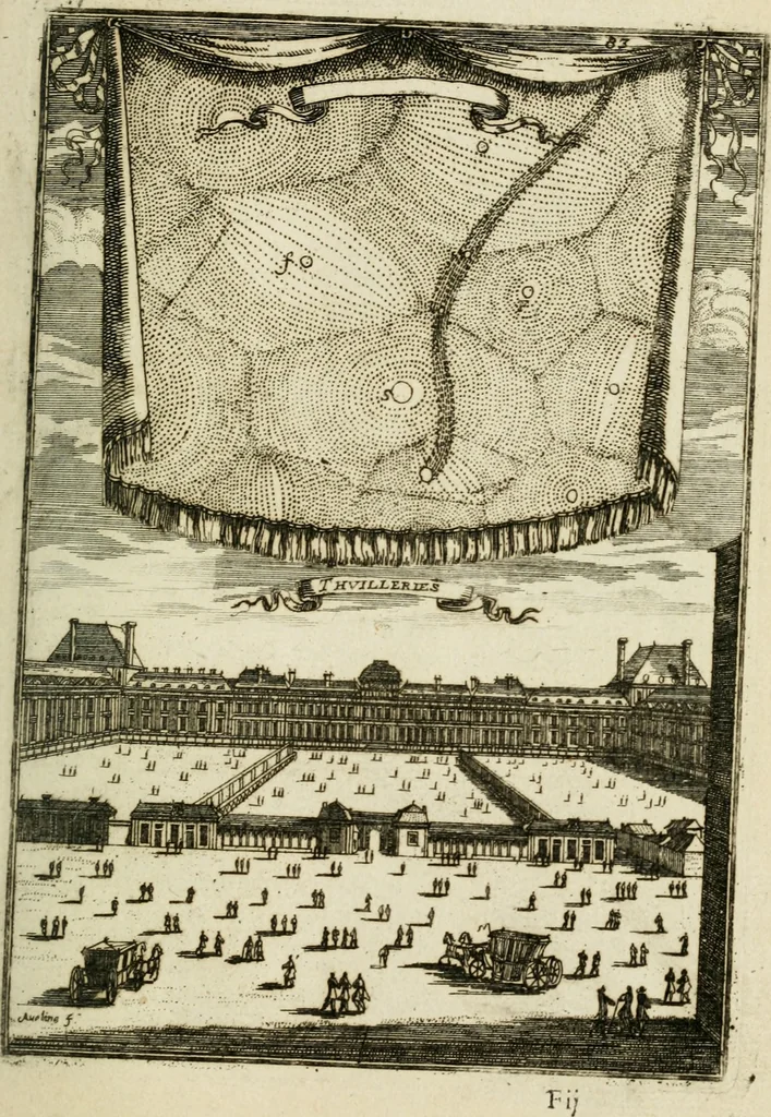 An illustration from Description de l'univers, 1683, leaf 110