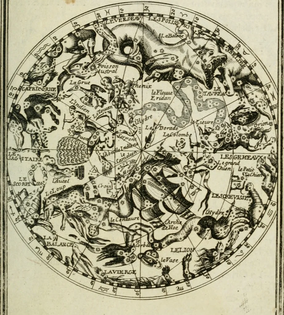 An illustration from Description de l'univers, 1683, leaf 126