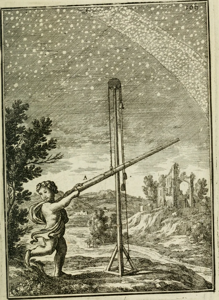 An illustration from Description de l'univers, 1683, leaf 136