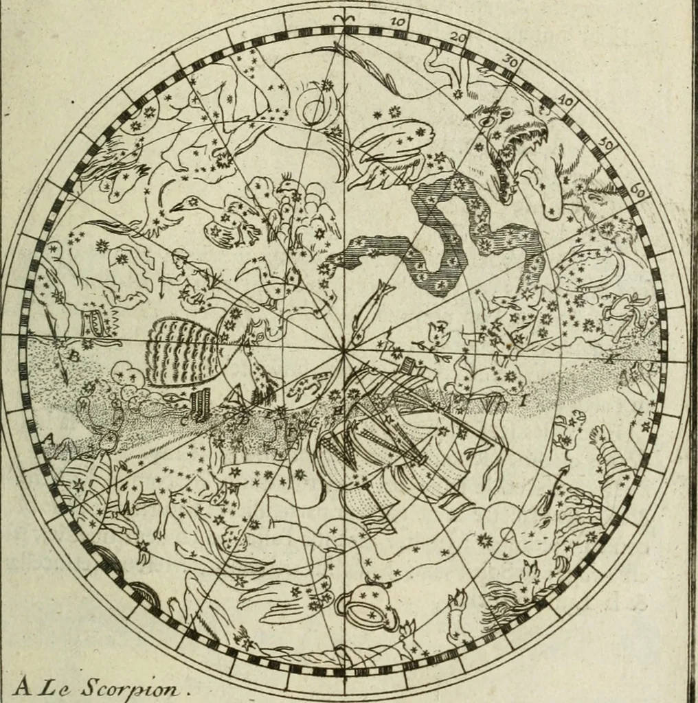 An illustration from Description de l'univers, 1683, leaf 138