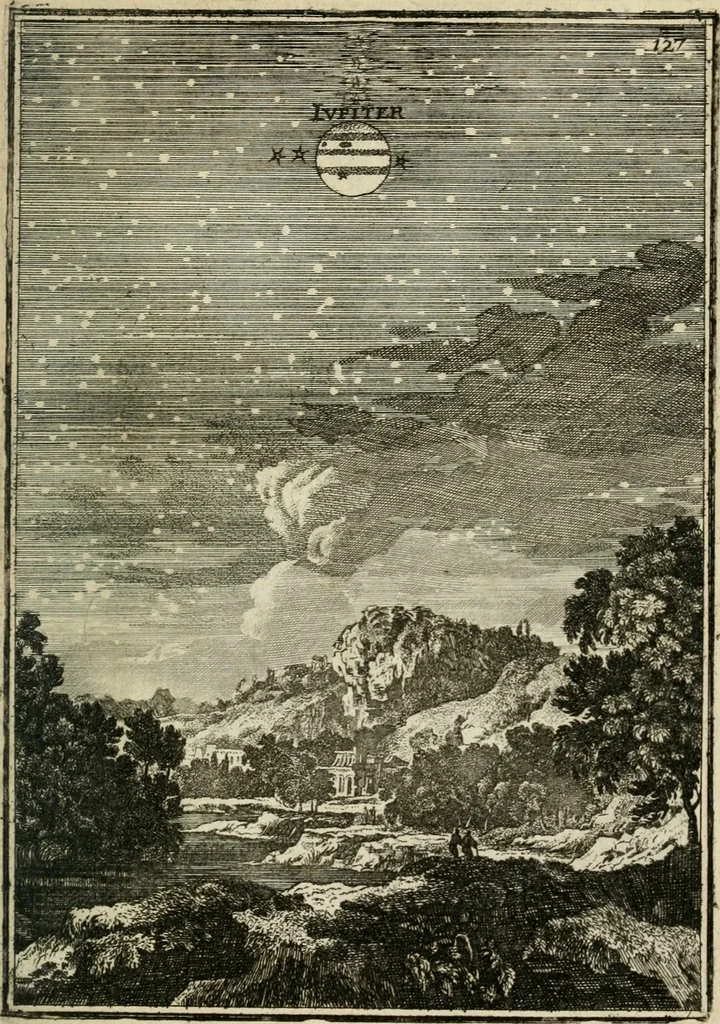 An illustration from Description de l'univers, 1683, leaf 154
