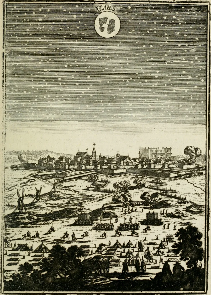 An illustration from Description de l'univers, 1683, leaf 156