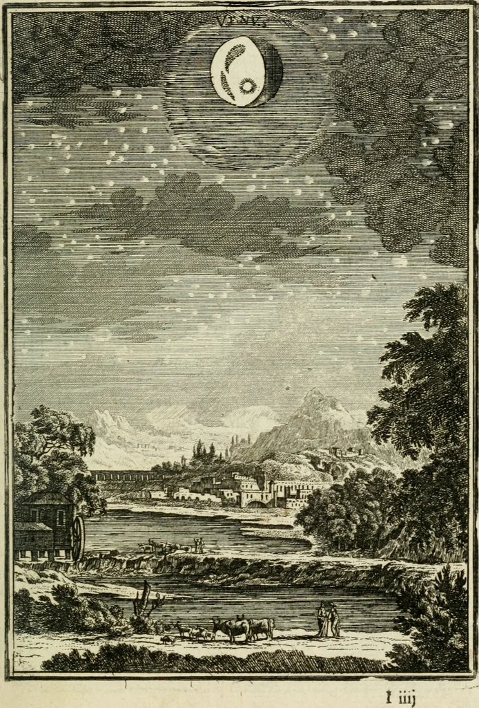 An illustration from Description de l'univers, 1683, leaf 162