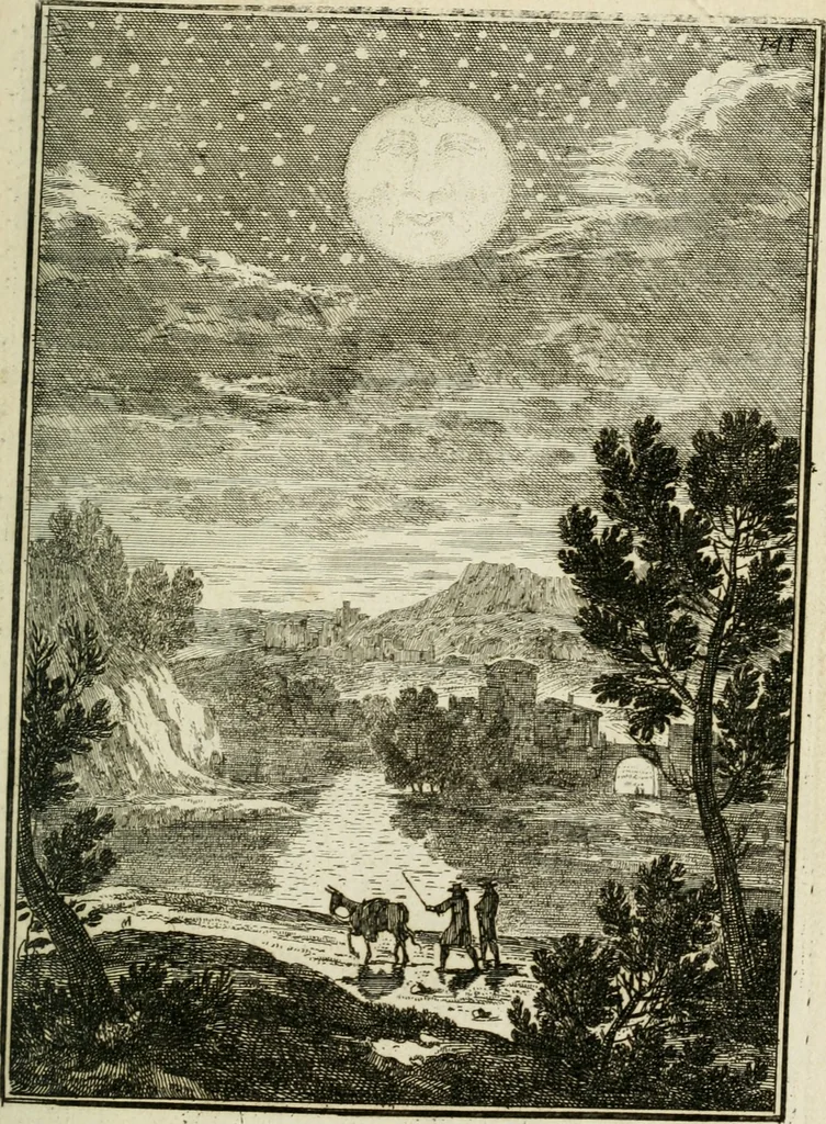 An illustration from Description de l'univers, 1683, leaf 168