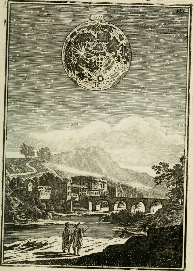 An illustration from Description de l'univers, 1683, leaf 170