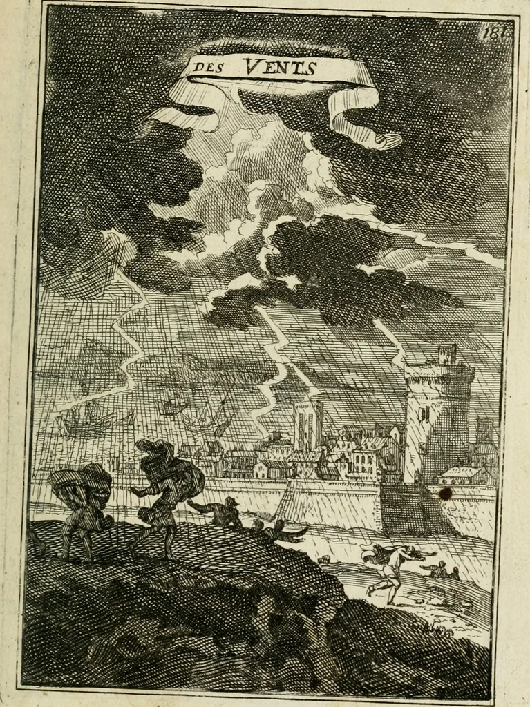 An illustration from Description de l'univers, 1683, leaf 208