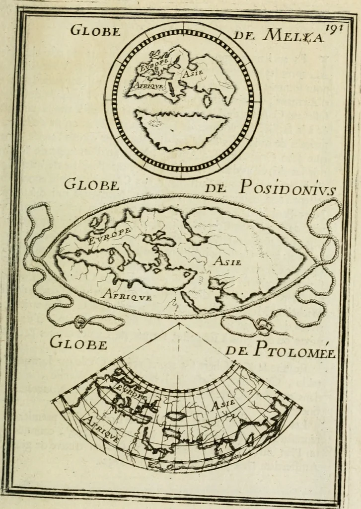 An illustration from Description de l'univers, 1683, leaf 218